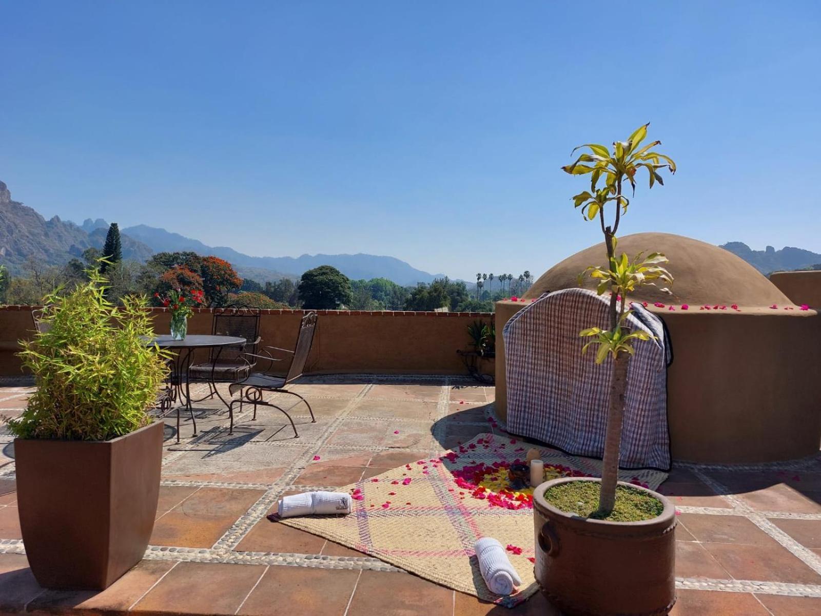 Hotel Real Del Valle Tepoztlan Bagian luar foto